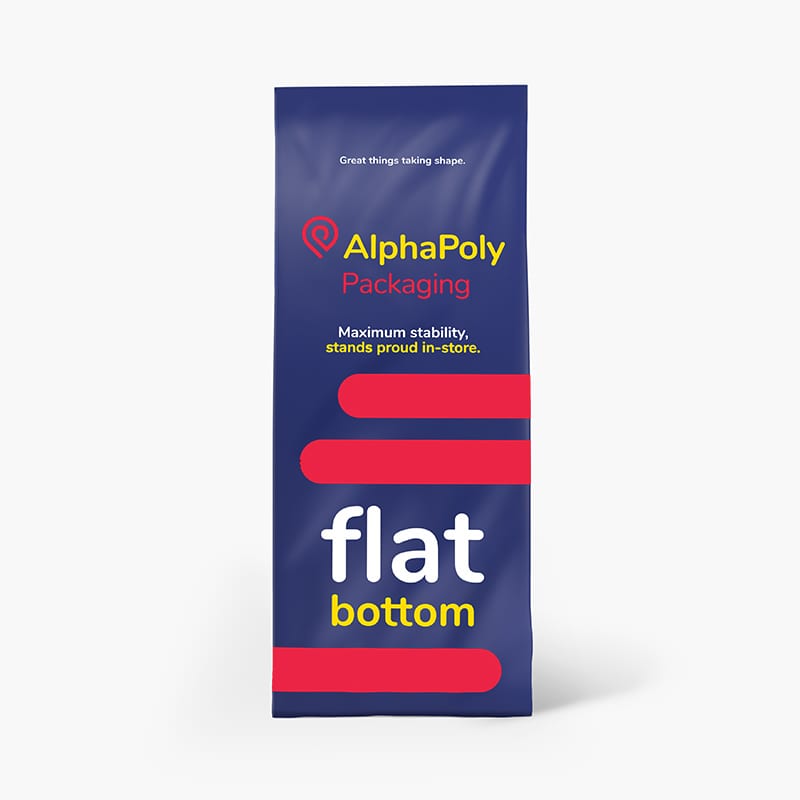 Flat Bottom | AlphaPoly Product Packaging