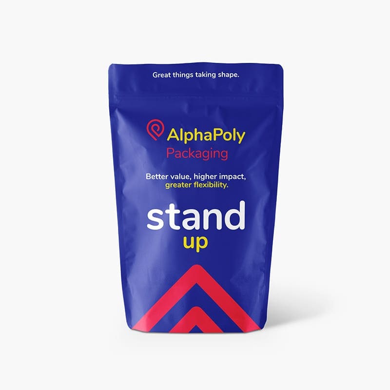 AlphaPoly  Custom Printed Stand Up Pouch Packaging